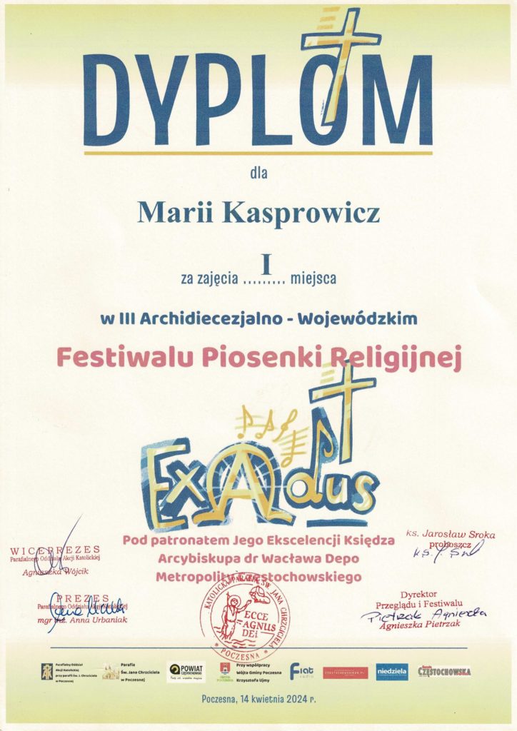III Archidiecezjalno-Wojewódzkim Festiwalu Piosenki Religijnej